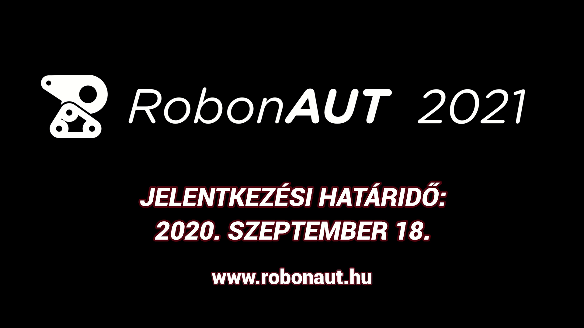 RobonAUT 2021 - Jelentkezz!
